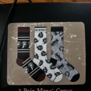 Gas Monkey Men's Crew Socks Set